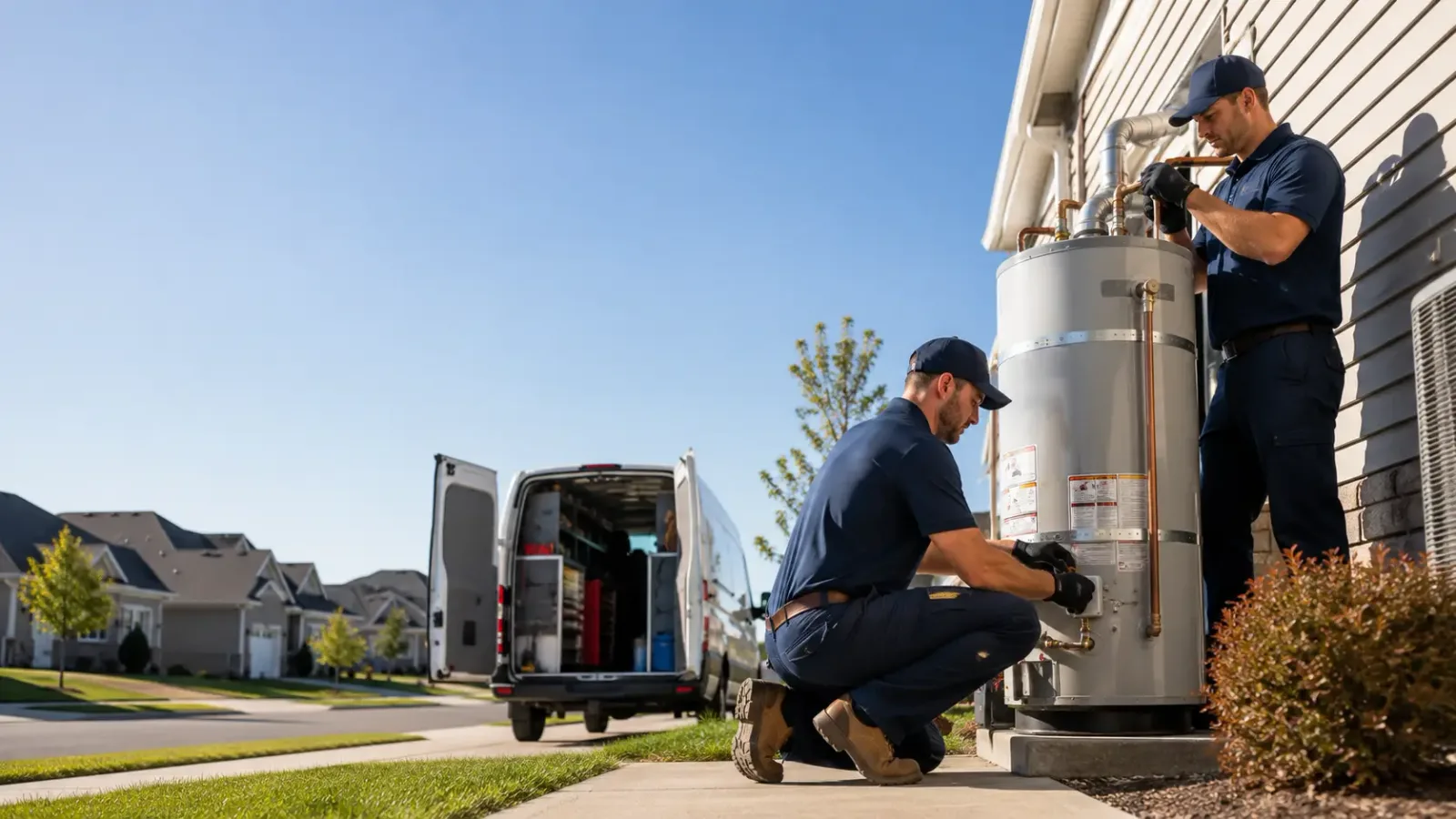Water Heater Installation in Gnadenhutten, OH